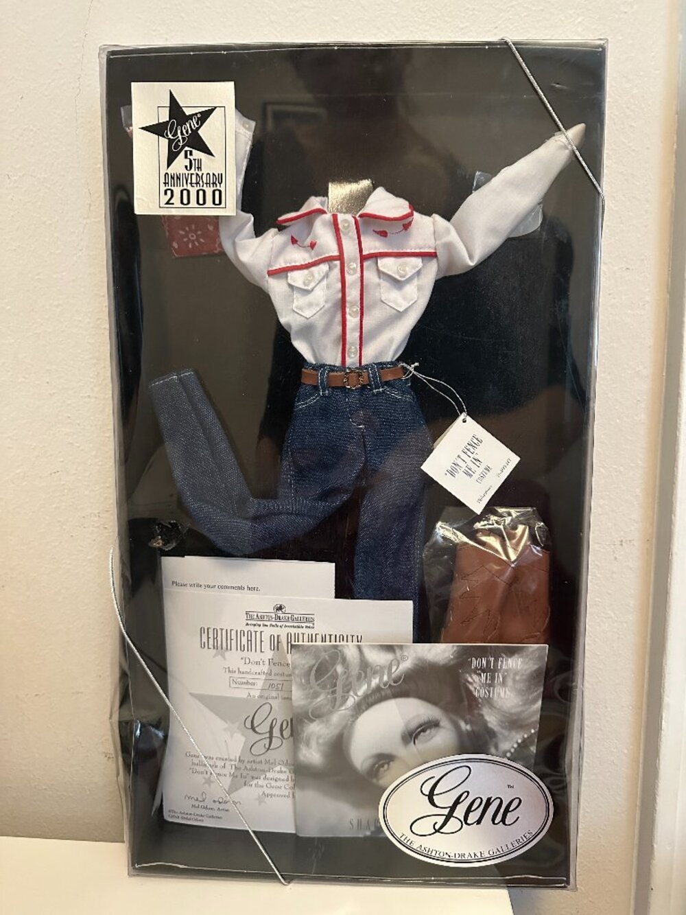 Cowgirl Outfit for Gene Tierney Inspired "Gene" Doll